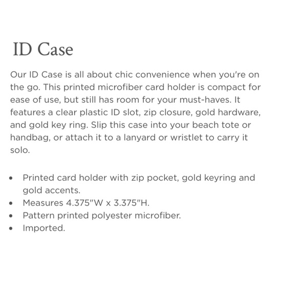 Lilly Pulitzer ID Case featured in Splashdance - Picture 7 of 7